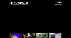 Desktop Screenshot of pingwing.nl